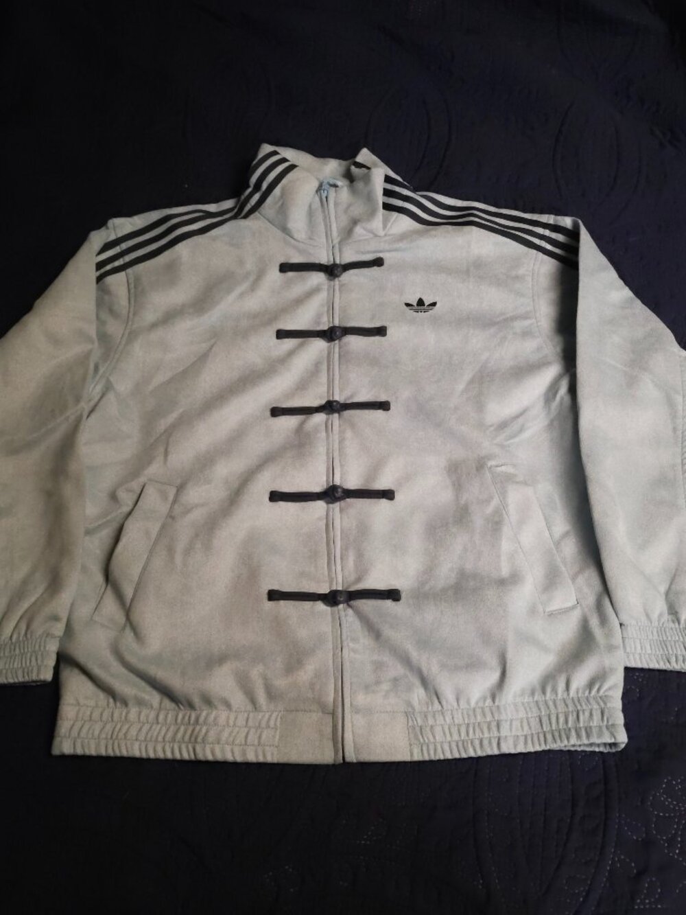 Adidas Cny Tang Track Jacket – Powder Blue (Medium)